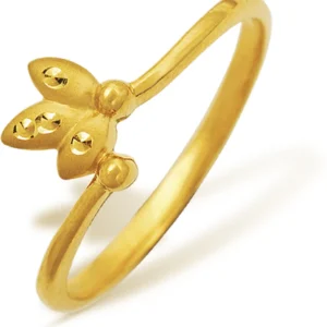 Nishtaa Yellow Gold 22 K Ring