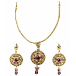 The Art Jewellery Brass Jewel Set